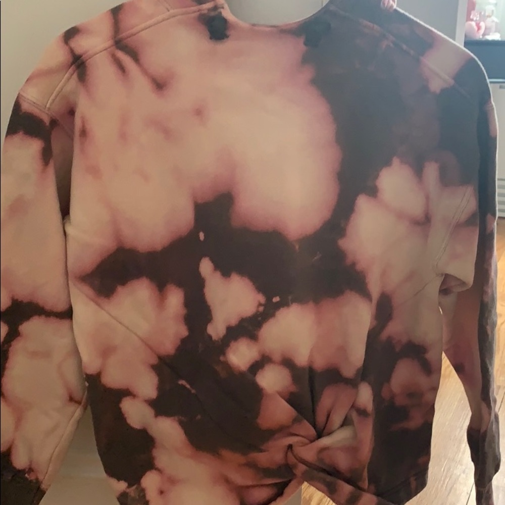 Tie die hoodie